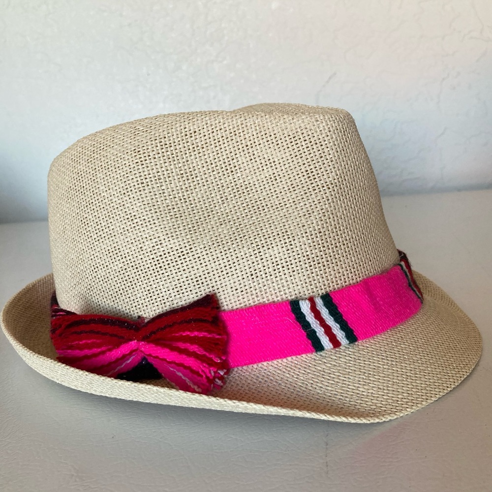 Fedora Hat w/ Serape Hat Band